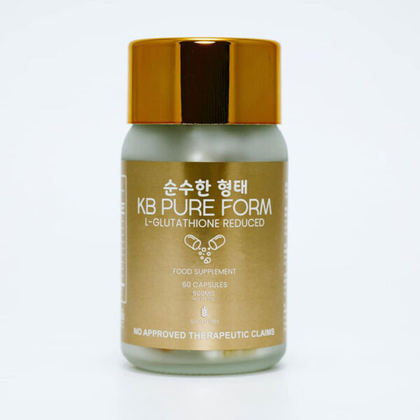 KB PURE FORM MASSHIRO GLUTATHIONE® (L-Glutathione Reduced) 60 Capsules 500mg - Image 6