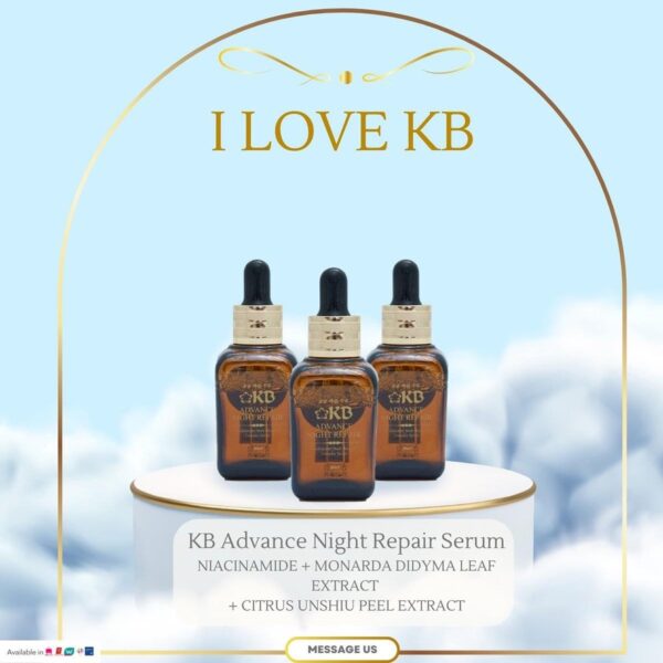KB ADVANCE NIGHT REPAIR SERUM 30ml - Image 4