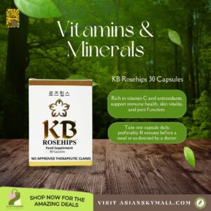 KB Rosehips 30 Capsules No box ; 3 Blisters