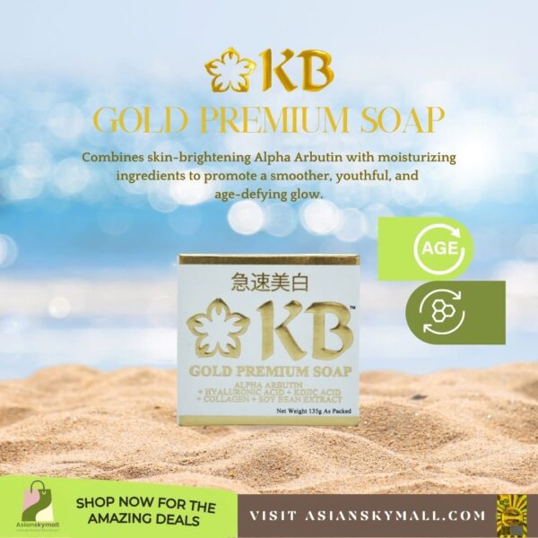 KB PREMIUM GOLD SOAP 135g