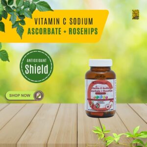 iBEAUTY SCIENCE LAB VITAMIN C SODIUM ASCORBATE + ROSEHIPS 500mg ;30 capsules
