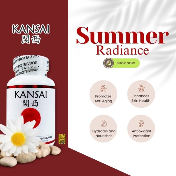 KANSAI GLUTATHIONE 1000MG 60capsules - Image 4