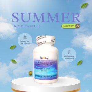 WHITE GLUTATHIONE PLUS by TheKBShop 1000mg ;  60 capsules