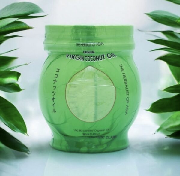 ORGANIC VIRGIN COCONUT OIL (VCO) 280g in glass jar