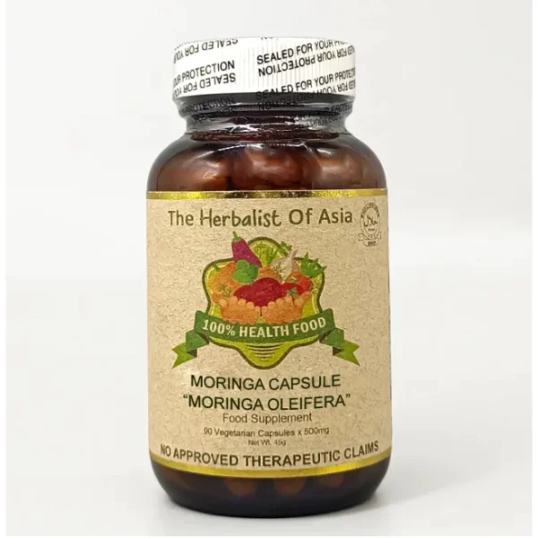 MORINGA / MALUNGGAY by The Herbalist of Asia 90 capsules; 500mg - Image 3