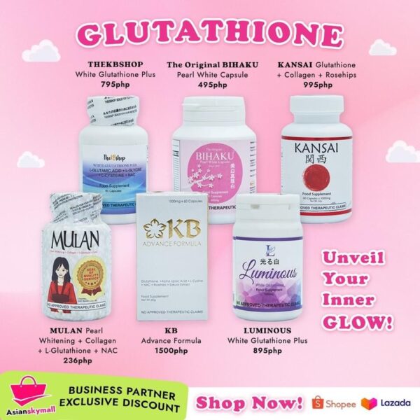 LUMINOUS GLUTATHIONE 1000mg ; 60 capsules - Image 6