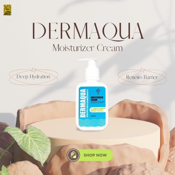 DERMAQUA MOISTURIZING CREAM 200ml - Image 2