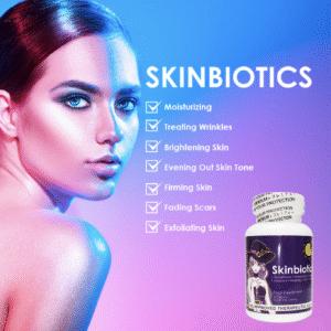 SKINBIOTIC L-Glutathione + Astaxanthin + Probiotics + Vitamin E + Rosehips + NAC + L-Cystine 500mg ; 30 capsules